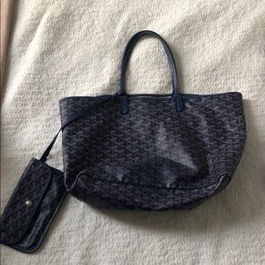 Well-loved Authentic Goyard St Louis PM Purse